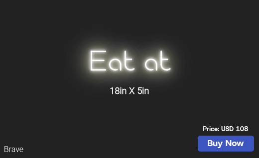 CUSTOM NEON SIGN FOR Danielnank