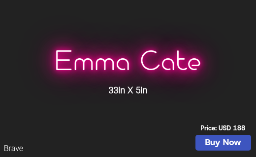 CUSTOM NEON SIGN FOR Cathyjohnston1