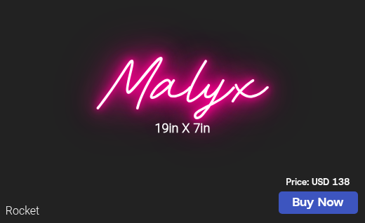 CUSTOM NEON SIGN FOR Linrubin