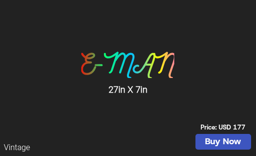 CUSTOM NEON SIGN FOR Vmadden7