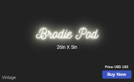CUSTOM NEON SIGN FOR Conner414