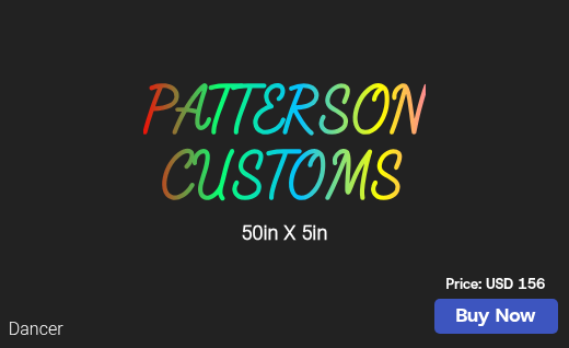 CUSTOM NEON SIGN FOR Kdpatterson123