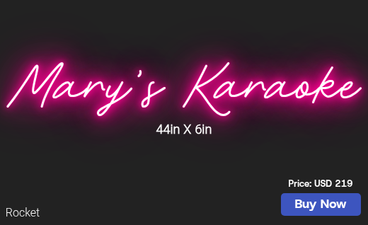 CUSTOM NEON SIGN FOR Elizabethreiss477