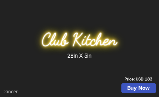CUSTOM NEON SIGN FOR Caseclosed25