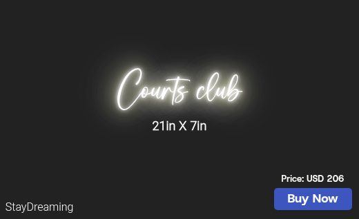 CUSTOM NEON SIGN FOR Thebillybuck111