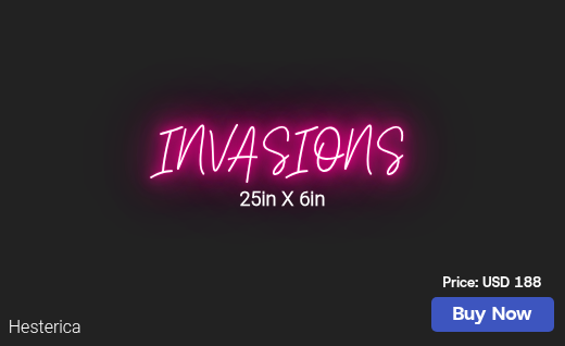 CUSTOM NEON SIGN FOR Ivetteburke