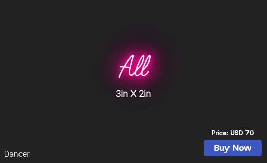 CUSTOM NEON SIGN FOR Hamsterdance9