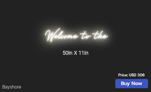 CUSTOM NEON SIGN FOR Makers