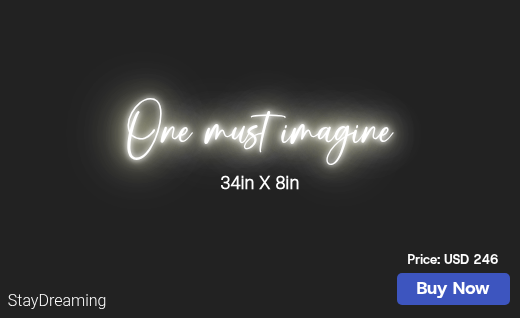 CUSTOM NEON SIGN FOR Olujohnson