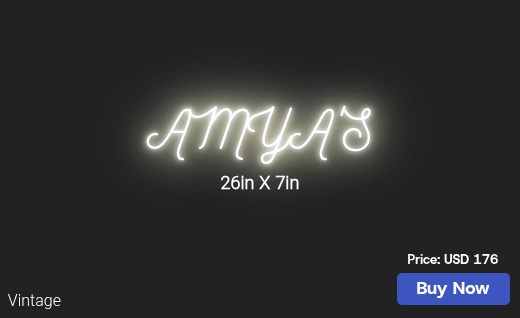 CUSTOM NEON SIGN FOR Aldensking