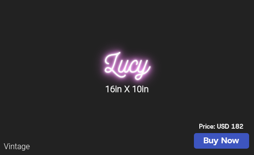CUSTOM NEON SIGN FOR Ebb2000