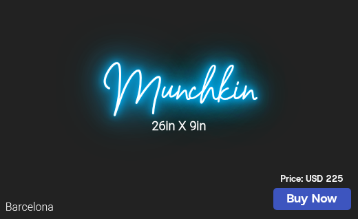 CUSTOM NEON SIGN FOR Jessicasmilek