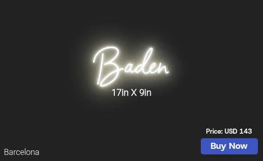 CUSTOM NEON SIGN FOR Kimmyk333