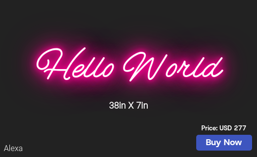 CUSTOM NEON SIGN FOR Khizra Farrukh