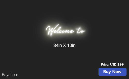 CUSTOM NEON SIGN FOR Irayo1908