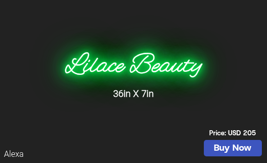 CUSTOM NEON SIGN FOR Jandrnest