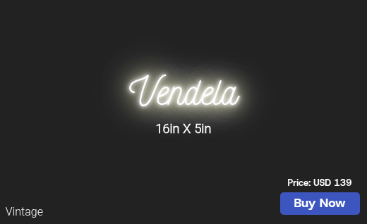 CUSTOM NEON SIGN FOR Carolroc19