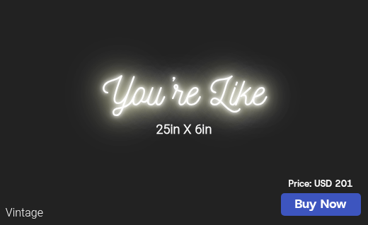 CUSTOM NEON SIGN FOR Samanthalutzki