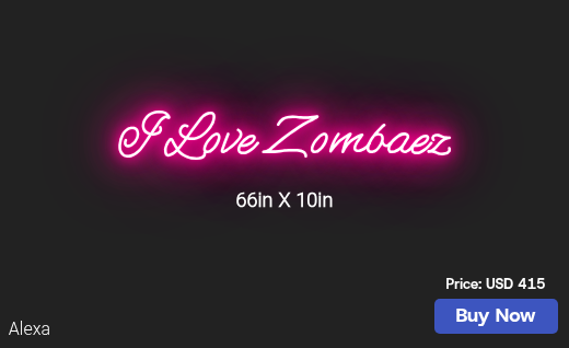 CUSTOM NEON SIGN FOR Maliachib