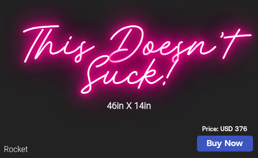 CUSTOM NEON SIGN FOR Tracy
