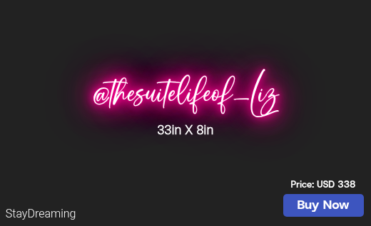 CUSTOM NEON SIGN FOR Ewilczek77