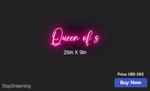 CUSTOM NEON SIGN FOR Gillian 1913 Shops