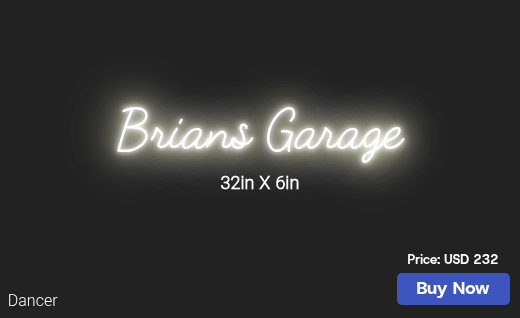 CUSTOM NEON SIGN FOR Bizegirl3637