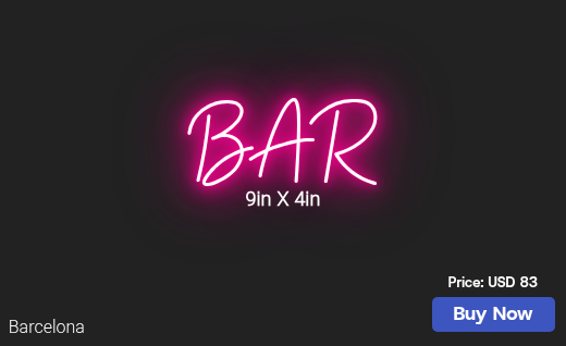 CUSTOM NEON SIGN FOR Frank Carranza