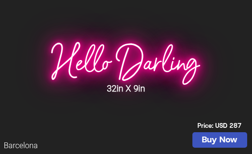 CUSTOM NEON SIGN FOR Dianehenson05