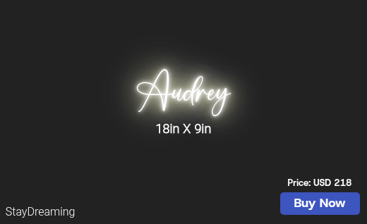 CUSTOM NEON SIGN FOR Mkovacevich2