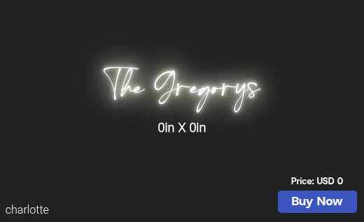 CUSTOM NEON SIGN FOR Robertgregory91