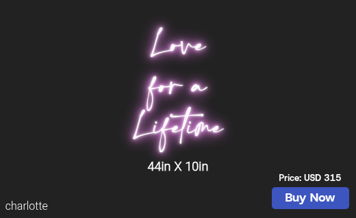 CUSTOM NEON SIGN FOR Emcclains99