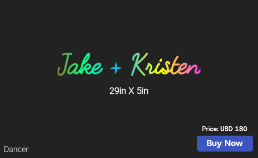 CUSTOM NEON SIGN FOR Kbhrn