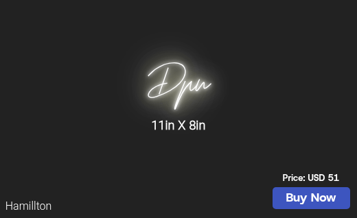 CUSTOM NEON SIGN FOR Rsdbrown28