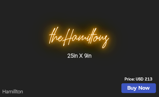 CUSTOM NEON SIGN FOR Marshnsteph