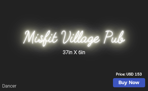 CUSTOM NEON SIGN FOR Dcunningham5