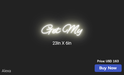 CUSTOM NEON SIGN FOR Tammy Lewin