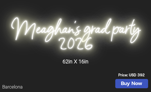 CUSTOM NEON SIGN FOR Jodiburns999