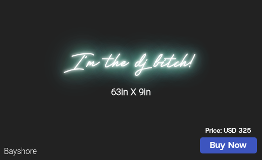 CUSTOM NEON SIGN FOR Jeffreydean94