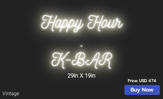 CUSTOM NEON SIGN FOR Bobbiday33
