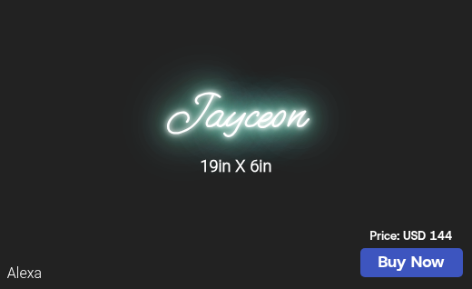 CUSTOM NEON SIGN FOR Worleygirl77