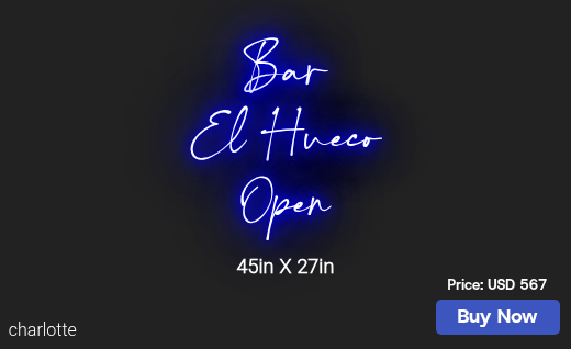 CUSTOM NEON SIGN FOR Carmenboricua1999