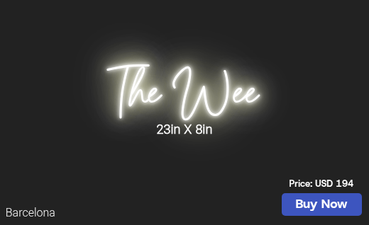 CUSTOM NEON SIGN FOR Kellywerme