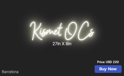 CUSTOM NEON SIGN FOR Nickbsellsaz