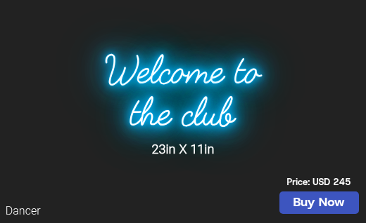 CUSTOM NEON SIGN FOR Hannahdevine83
