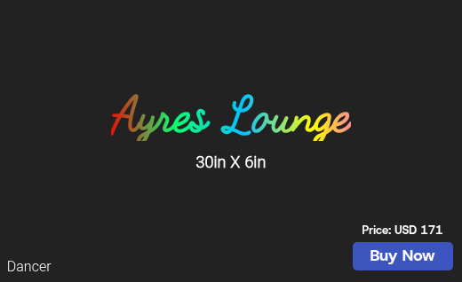 CUSTOM NEON SIGN FOR Rayres