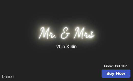 CUSTOM NEON SIGN FOR Melindaharris3382