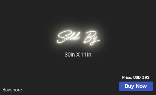 CUSTOM NEON SIGN FOR KDMAX1959