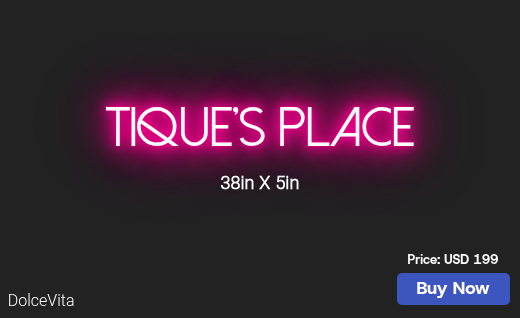 CUSTOM NEON SIGN FOR Mperry639