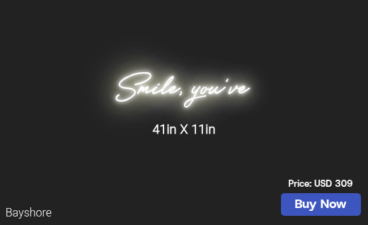 CUSTOM NEON SIGN FOR Cckayakim